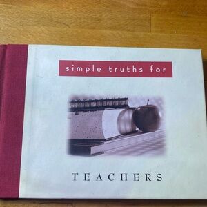 Simple Truths for Teachers (hardcover) perfect for end of year teacher gift.